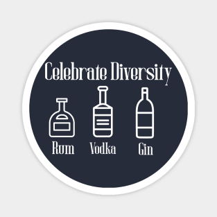 Celebrate Diversity- Spirits Edition Magnet